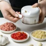 Manual Pull-String Vegetable Chopper