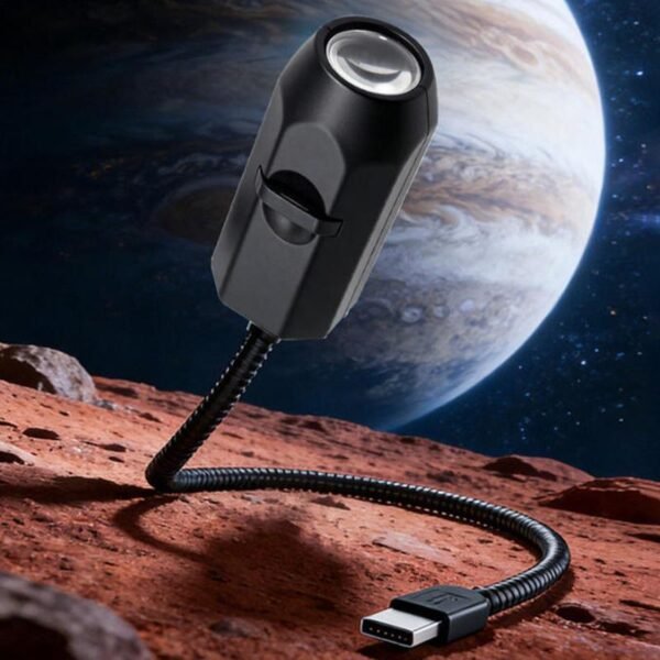 USB Moon & Earth Projection Light, 3 Lenses – detail