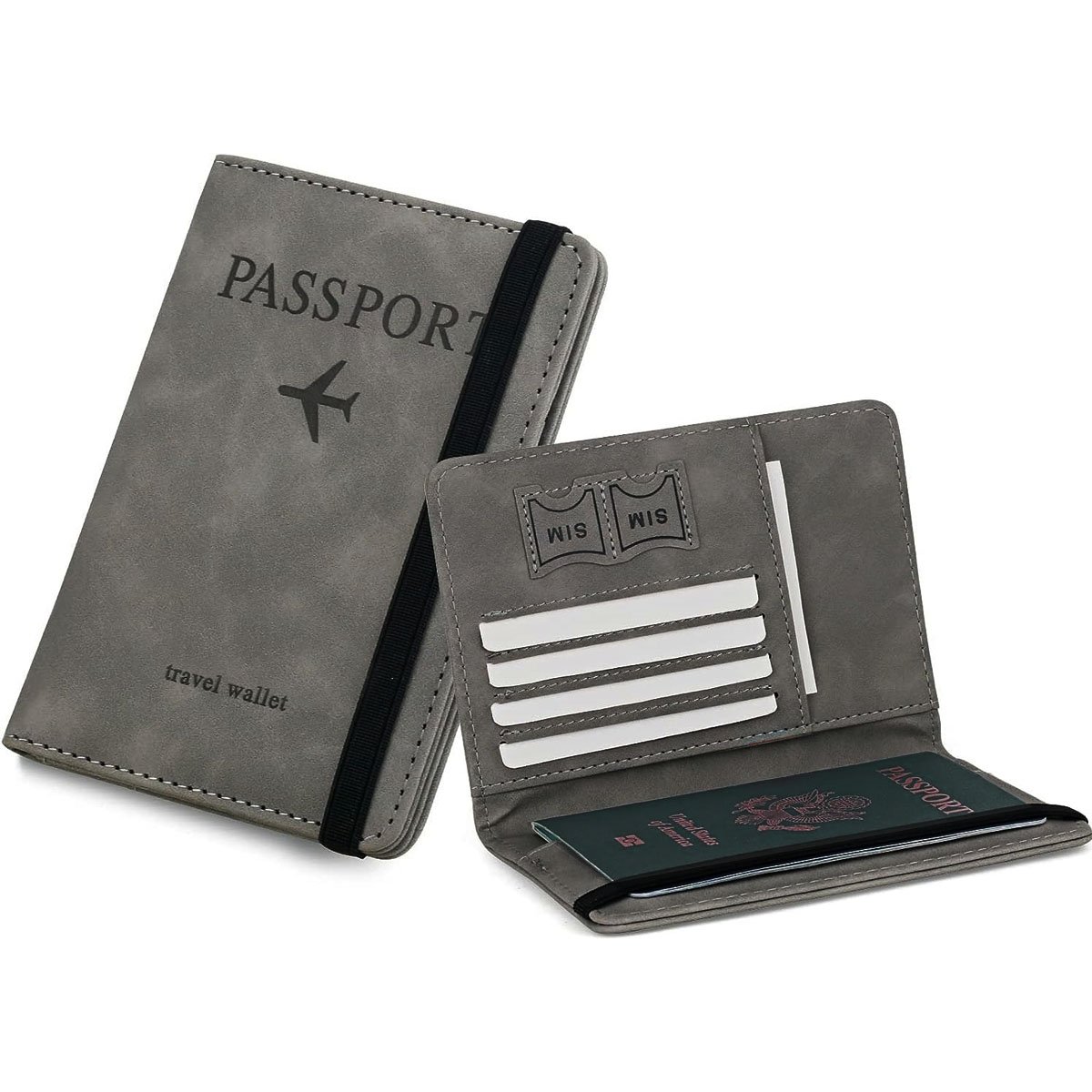 Passport Travel Wallet & Document Organizer - product view Passport Travel Wallet & Document Organizer