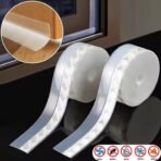 Self-Adhesive Silicone Door & Window Seal, 5m