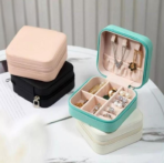 Compact Travel Jewellery Case — Random Colour
