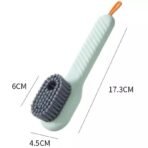 Soap-Dispensing Shoe Cleaning Brush - detail view