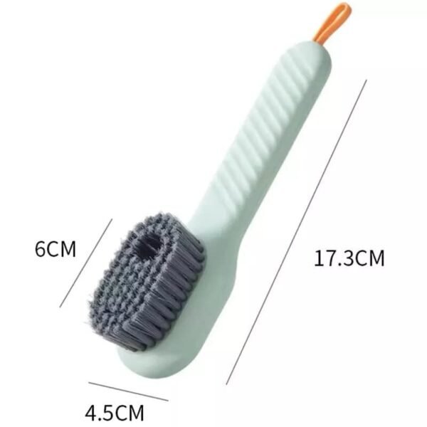 Soap-Dispensing Shoe Cleaning Brush - detail view