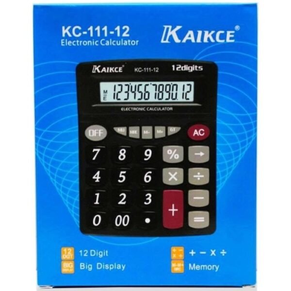 12-Digit Desktop Calculator – detail