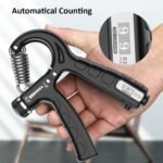Adjustable Hand Gripper with Rep Counter, Random Colour
