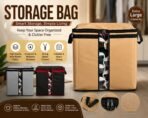Foldable Clothes & Blanket Storage Bag, 110GSM