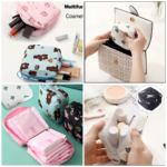 Compact Zip Pouch for Daily Essentials — Random Design